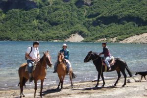 Cabalgatas en Villa Pehuenia